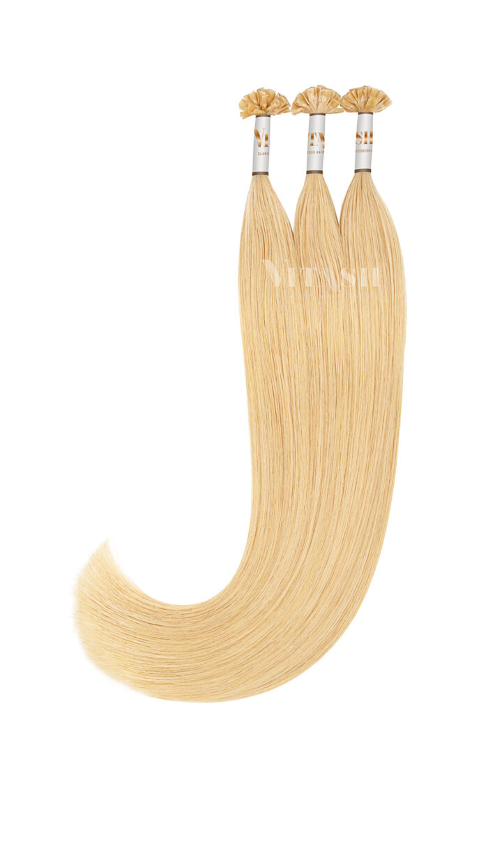 Vitash 25 Keratin Bonding straehnen | Haarverlaengerung | Extensions | Farbe # 16 Honigblond| 65cm