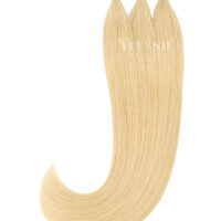 Vitash 25 Keratin Bonding strähnen | Haarverlaengerung | Extensions | Farbe #24 Mittelblond | 65cm