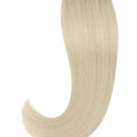 20 Remy Tape In Extensions Haarverlaengerung | Farbe Platinblond 50cm
