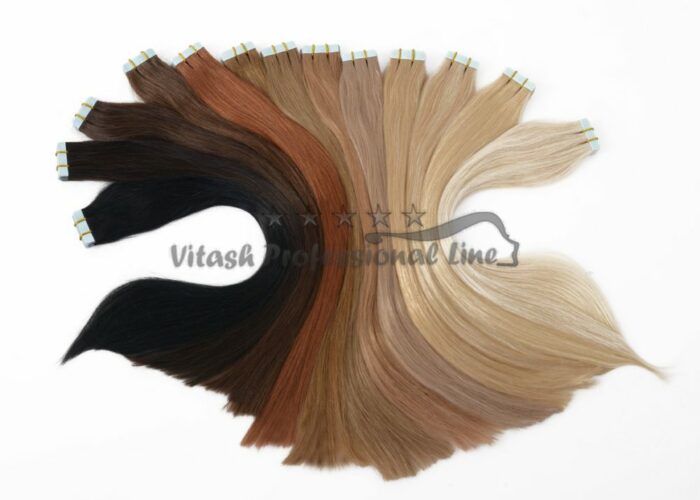 Vitash Haarverlängerung Tape In Keratin Bonding Extensions Russian Hair Russische Haare