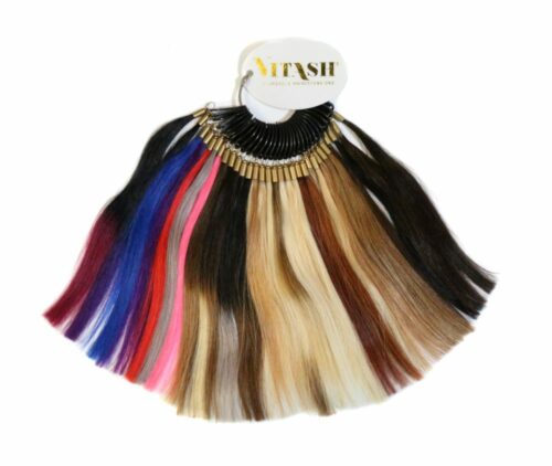 Vitash Extensions farbring Colorring Farbkarte Hairextensions Tape In gefertigt aus Echthaar