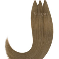 Vitash 25 Keratin Bonding strähnen | Haarverlaengerung | Extensions | Farbe #10 Aschhelbraun | 55cm