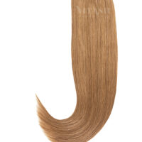 25 Russisches Echthaar | Bonding | Haarverlaengerung | Extensions | Farbe #12 Dunkelgoldblond | 50cm